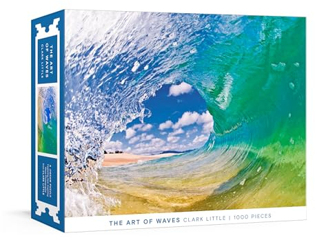 Clark Little - The Art of Waves Puzzle: A Jigsaw Puzzle Featuring Awe-Inspiring Wave Photography from Clark Little: Jigsaw Puzzles for Adults