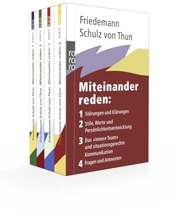Miteinander reden 1-4: Störungen und Klärungen / Stile, Werte und Persönlichkeitsentwicklung / Das Innere Team und situationsgerechte Kommunikation / Fragen und Antworten