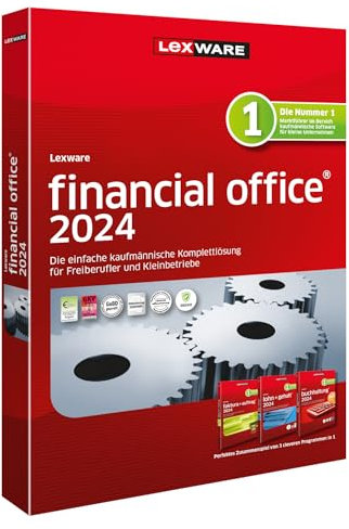 Lexware financial office 2024 | Basis | Minibox (365 Tage) | Einfache kaufmännische Komplett-Lösung