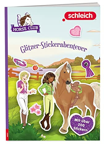 schleich® Horse Club™ – Glitzer-Stickerabenteuer: mit vielen Stickern