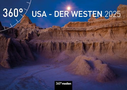 360° USA - Der Westen Broschürenkalender 2025