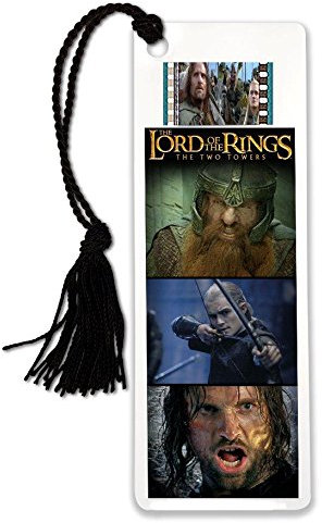 FilmCells Ltd Lesezeichen Herr der Ringe – Gimli Aragorn Legolas – Zwei Türme – Echter Clip, 35 mm Film