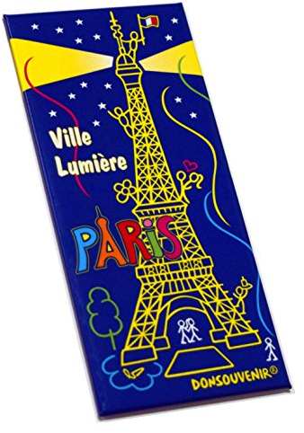 DONSOUVENIR Magnet Paris Nacht-Eiffel-Turm. Magnet FÜR DEN KÜHLSCHRANK.