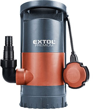 EXTOL PREMIUM Pumpe für verunreinigtes Wasser 3 in 1, 900W, 13000l/h