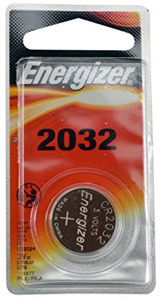 Energizer CR2032 Battery Lithium 2032 Button Cell 3V Coin Watch (Pack of 6) by Energizer