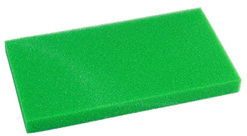 AQUANEAT Aquarium-Filterschwamm, offenzellige Schaumstoffplatte, Bio-Schwamm-Filter-Media-Pad, HMF Aquarium-Trennwand (58,4 cm L x 31,1 cm B x 5,1 cm H, grün)