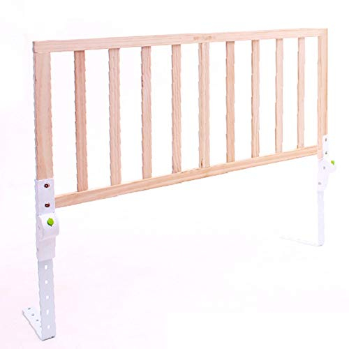 XJJUN-Barandillas para camas Cerca De Bebé A Prueba De Caídas De Madera Cama De Seguridad para Niños Muy Alto Sólido Y Duradero Adecuado para Niños Pequeños, 6 Tallas