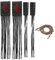 lenkerfransen Motorrad,Leder fransen Motorrad,Motorrad Griffe,lenkerfransen Motorrad Leder,2 stücke Motorrad Lenker Quaste Fringe Griff Abdeckung Komfortable Kunstleder Motorrad Lenkerhebel Abdeckung