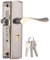 Kits de Cerradura de la manija de la puerta de aluminio durable casa interior puerta perno durmiente/Cerradura de la manija de la puerta para la seguridad del hogar interior sala de estar