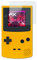 atFoliX Glasfolie kompatibel mit Nintendo Game Boy Color Panzerfolie, 9H Hybrid-Glass FX Schutzpanzer Folie
