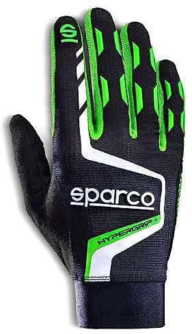 Sparco 00209509NRVF GUANTES HYPERGRIP + T 09 NEGRO/VERDE