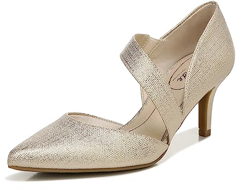 LifeStride Damen Suki Pump Pumps, Helles Gold, 41 EU