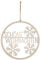 Spruchreif | Deko Loops | Holz-Dekohänger | Wanddeko | Türkranz zu Weihnachten | Dekoration | Geschenkeidee | Flower Loop | Schöne Weihnachten