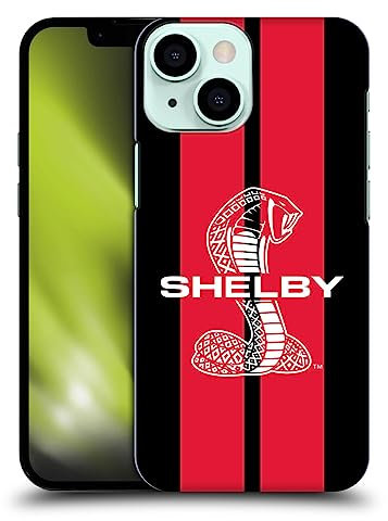 Head Case Designs Officially Licensed Shelby Red Car Graphics Hard Back Case Compatible With Apple iPhone 13 Mini