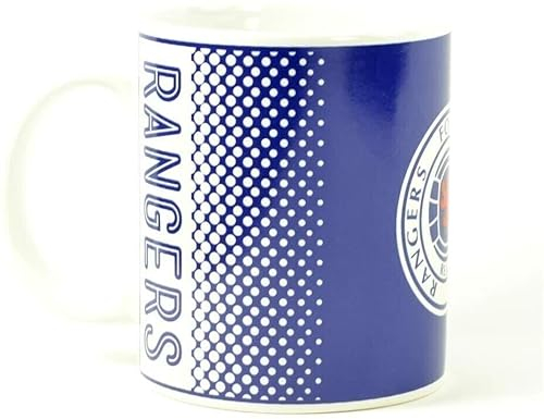 Rangers Football Mug Official Fade Ceramic Crest Cup