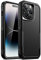 JETech Case for iPhone 14 Pro Max 6.7-Inch, Heavy Duty Dual-Layer Rugged Protection, Shockproof Protective Tough Phone Cover with Matte Back (Black)