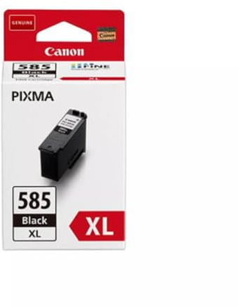 Canon PG-585XL (Black) Genuine Ink Cartridge - Compatible with PIXMA TS7650i and TS7750i