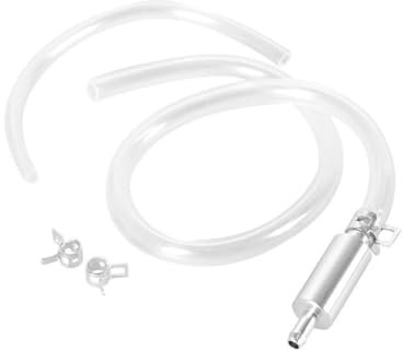 CGEAMDY Motorrad Kraftstoffleitung Kupplung Hydraulische Bremse, Motorrad Auto Kupplung Bremse Entlüftungsschlauch, Entlüftungsschläuche Einwegventilschlauch Entlüftungswerkzeugsatz Motorrad-Zubehör