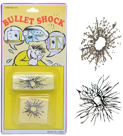 4 Stk Einschusslöcher Aufkleber Set In Optik - Wetterbeständig - Sticker Bullet-Holes - Einschussloch-Aufkleber Fahrzeuge, Ultrarealistische Gefälschte Kugeln, Auto-Schuss-Aufkleber, Selbstklebend