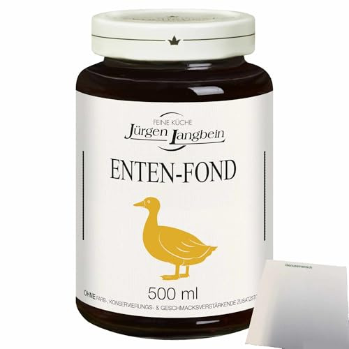 usy Bundle für Jürgen Langbein Enten-Fond (500ml Glas) + usy Block