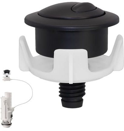 Botón Para Cisterna | Piezas De Repuesto Para Botón De Descarga,Solución De Fontanería Para Baño Hogar Apartamento Inquilinos Propietarios Todos