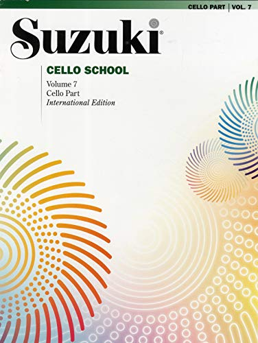 Suzuki Cello School Cello Part, Volume 7 (Revised): International Edition