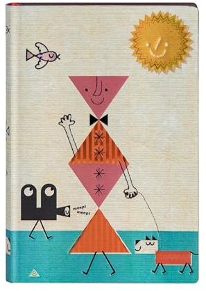 Hound Dog Mini Unlined Softcover Flexi Journal (Retro Pop!)