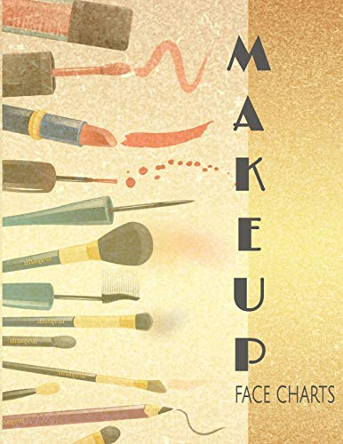 Makeup Face Charts: Gesichts-Vorlagen zum Einzeichnen und Ausprobieren neuer Make-up Looks und Techniken