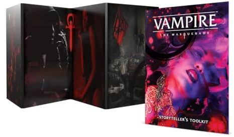 Renegade Game Studios | Vampire The Masquerade 5th Edition: Storyteller’s Screen & Toolkit | Roleplaying Game Accessory | Ages 18+