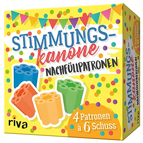 Stimmungskanone - Nachfüllpatronen: 4 Patronen à 6 Schuss