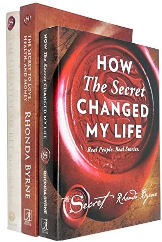 Rhonda Byrne Collection 3 Books Set (How The Secret Changed My Life [Hardcover], The Greatest Secret [Hardcover], The Secret to Love Health and Money)
