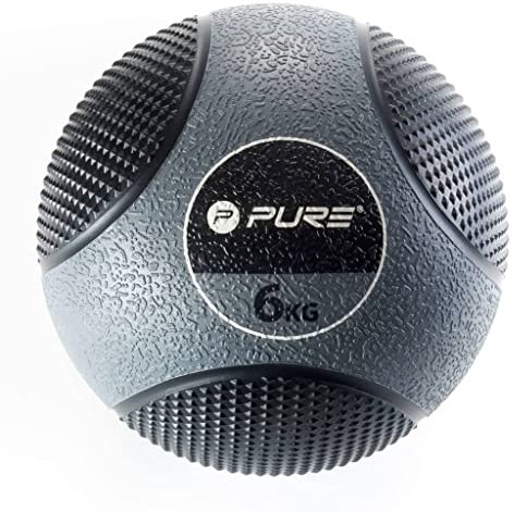 Pure2Improve - Medizinball 6kg, Trainingsball, Gymnastikball, Professionell Turnhalle Ball