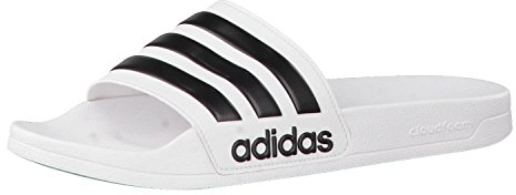adidas Adilette Shower Herren Schlappen , Footwear White Core Black Footwear White, 43 EU