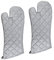 Linwnil NEUF 1 paire 41,9 cm résistant à la chaleur Gants de cuisine NEUF Coton four Mitaines de cuisine Gants haute température Outil de cuisson pour barbecue Gants