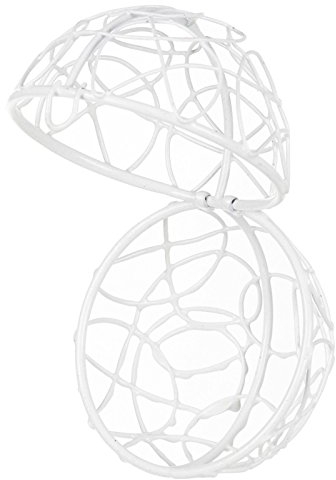 URBNLIVING White Wire Mesh Ball Hanger