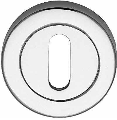 Dzina Escutcheon Keyhole 50mm Chrome Pack of 1
