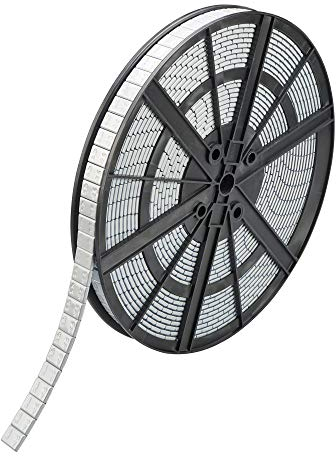 PERFECT EQUIPMENT Klebegewicht Rolle 1.000 x 5g Typ 371R FL Silber 5kg | Auswuchtgewichte für Leichtmetallfelgen, Klebegewichte 5g