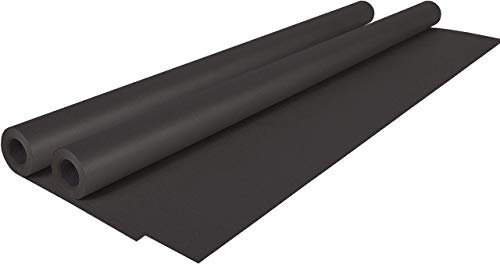 Clairefontaine Kraftpapier für Geschenke und zum Basteln (Schwarz, 2 Rollen 10 x 0,70m)