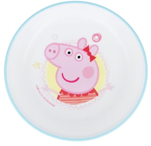 2278; Pack 2 Schüssel Peppa Schwein; Kapazität je 750 ml; Kunststoffprodukt; Kein BPA