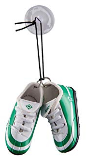 Werder Bremen SV Autoschuhe Autospiegel Fussball Schuhe fürs Auto - Plus Lesezeichen I Love Bremen