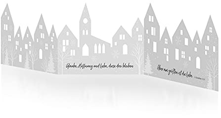 Die Liebe aber ist die größte - Leporello: Bibeltext: 1.Korinther 13,13