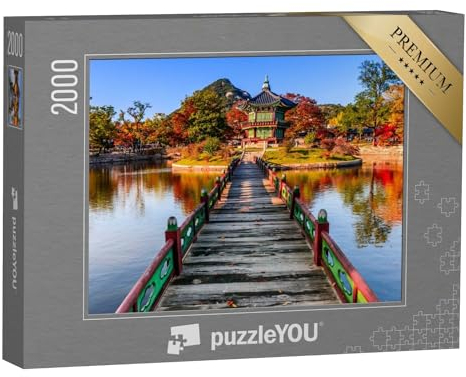 puzzleYOU: Puzzle 2000 Teile „Gyeongbokgung-Palast in Seoul, Korea“ – aus der Puzzle-Kollektion Seoul, Städte Weltweit