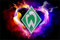 beebei Diamond Painting Werder Bremen Fußball 30x50cm Round Drill Diamant Stickerei Bilder Arts Craft, Diamant Malerei Sets für Zuhause Wanddekoration 12x20in, Mehrfarbig
