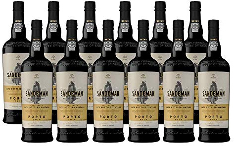 Portwein Sandeman LBV - Dessertwein - 12 Flaschen