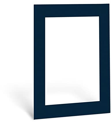 Bildershop-24 Passepartout mit Innenausschnitt nach Wunsch - Außen: 21x29,7cm (DIN A4) (BxH) Premium Museumsqualität Farbe wählbar - Zuschnitt (Bildgröße) nach Maß Anfertigung