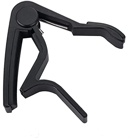 Oikabio Acoustic/Electric/Classic Guitar Quick Change Key Clamp,Black