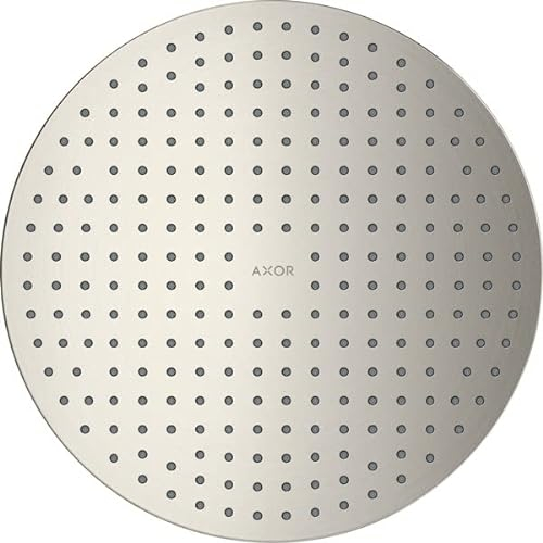 hansgrohe AXOR ShowerSolutions Kopfbrause 300 2jet, Decke-Aufputz, 35305800, Farbe: Edelstahl Optic