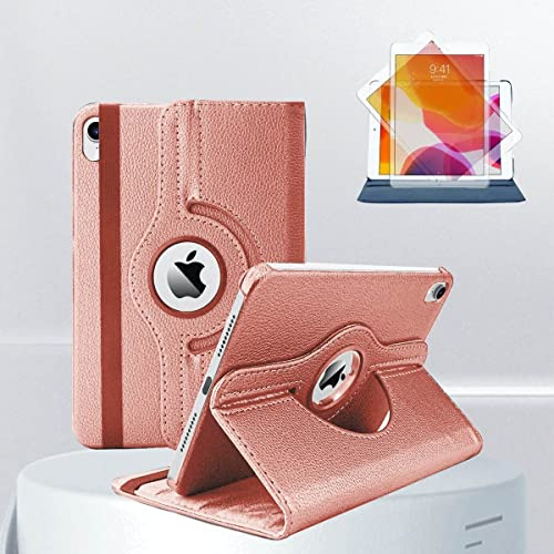 Gocob Case for iPad 9.7-inch (2018/2017 6th / 5th Generation) 360 Leather Wallet Flip Smart Folio Cover for iPad Air, iPad Air2, iPad Pro 9.7'' (Rose Gold)