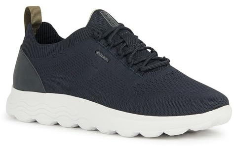 Geox Herren U SPHERICA A Sneaker, LT Navy, 44 EU