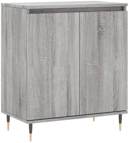 vidaXL Sideboard Grau Sonoma 60x35x70 cm Holzwerkstoff